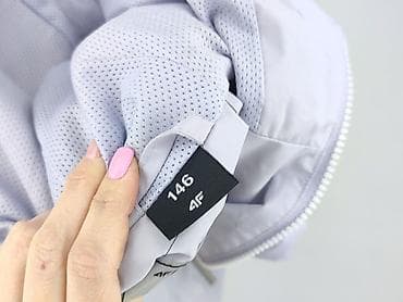 chustka: Kurtka przeciwdeszczowa, 4F Kids, 11 lat, 140-146 cm, stan - Bardzo dobry — 4