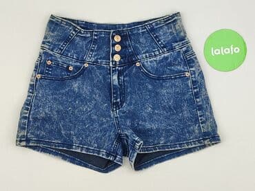 krótkie spodenki z wysokim stanem: Szorty damskie, rozmiar S — 2