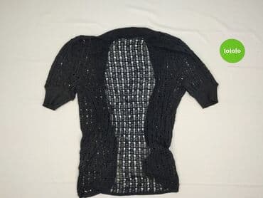 czarna sukienka i szary sweter: Kardigan damski, rozmiar L — 3