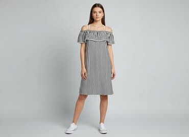 sukienki duże rozmiary łódź: Sukienka damska, rozmiar L — 1