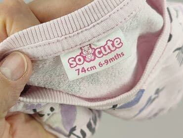 camper sandały dziecięce: Bluza, So cute, 6-9 miesięcy, stan - Bardzo dobry — 4