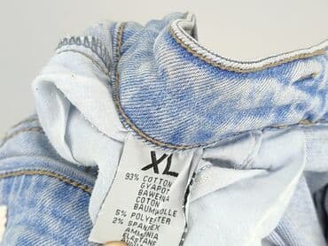 jeansy z asymetrycznym zapieciem: Re-Dress, Jeansy damskie, rozmiar XL — 5