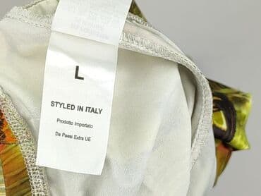 kolorowe leginsy: Styled In Italy, Legginsy Sportowe damskie, rozmiar L — 5