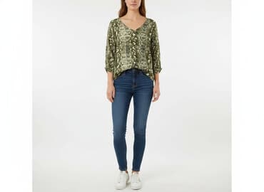 bluzka z reniferem dla dziewczynki: RAINBOW, Bluzka damska, rozmiar M — 6