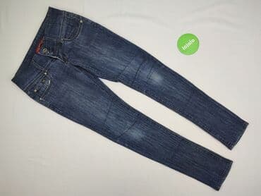 jeansy w gwiazdy: Jeansy damskie, rozmiar M — 2