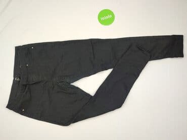 lidl joggery damskie: H&M, Material trousers for women, size L (EU 40) — 2
