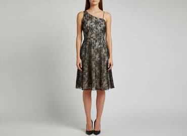 sukienka midi na wesele koronka: F&F, Sukienka damska, rozmiar S — 8