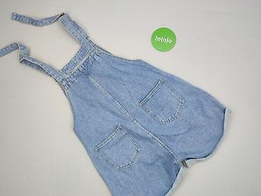 dungarees: SZACHOWNICA, Ogrodniczki damskie, rozmiar XL — 3