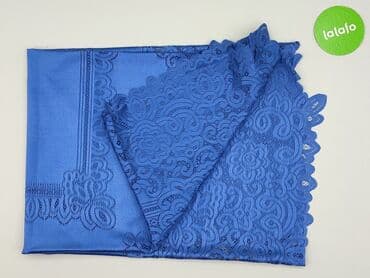 Home Decor: PL - Tablecloth 115 x 160, color - Blue, condition - Very good — 3