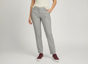 łatka na spodnie: Papaya, Spodnie materiałowe damskie, rozmiar M — 7