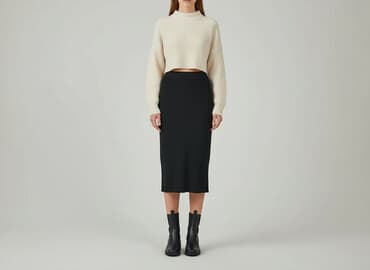 czarne spódnice new yorker: Reserved YFL, Spódnica damska, rozmiar S — 6