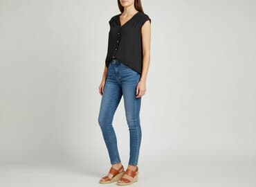 chicaca bluzki: H&M, Bluzka damska, rozmiar S — 7