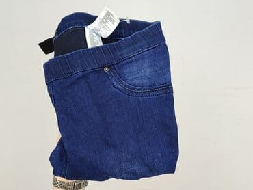 legginsy woskowane push up: H&M, Jeansy damskie, rozmiar M — 6