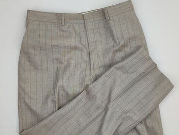 spodnie z wysokim stanem dla kogo: Suit pants for men, size S — 1