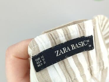 cropp spodnie w paski: Zara, Spodnie materiałowe damskie, XS — 5