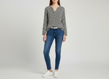 hm bluzki z krótkim rękawem: H&M, Bluzka damska, rozmiar S — 7