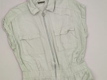 reserved sukienka butelkowa zieleń: Sukienka damska, rozmiar S — 1