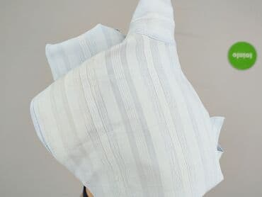 koszulka w niebieskie paski: Bluzka damska, rozmiar L — 5