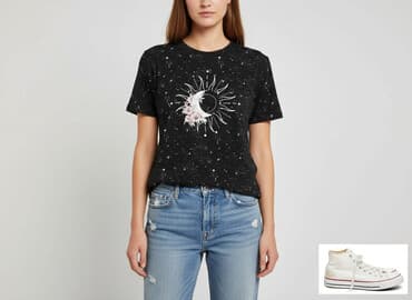 body damskie cropp: Cropp, T-shirt damski, rozmiar S — 6