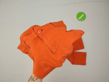 pomarańczowe spodnie hello kitty: Spodnie materiałowe damskie, rozmiar S — 5