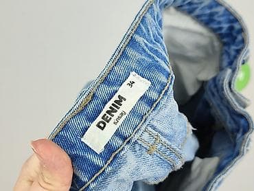 blue jeans l: Denim, Szorty damskie, rozmiar S — 4