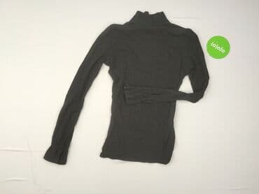 srebrna bluzka h: Benetton, Women's blouse, size S (EU 36) — 3