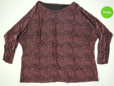 bluzki nietoperz plus size: Bluzka damska, rozmiar 6XL — 2