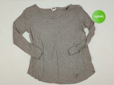 szara bluzka h m: H&M Basic, Bluzka damska, rozmiar L — 2