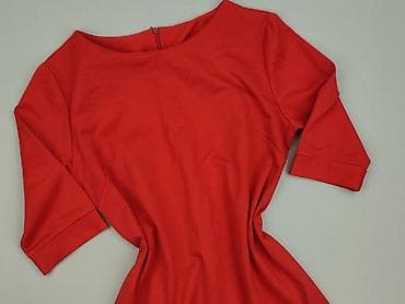 czerwone sukienki plus size: Sukienka damska, rozmiar L — 1