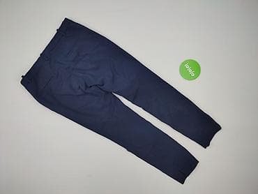 buty azuree: Zara, Spodnie materiałowe damskie, rozmiar M — 3