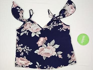 niebieskie: Bluzka damska, rozmiar M — 2