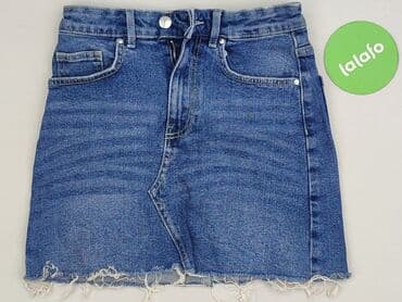 spódniczka jeansowe czarne sinsay: Sinsay, Spódnica damska, rozmiar XS — 3