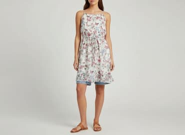 sukienka z haftowanymi kwiatami: Sukienka damska, rozmiar S — 6