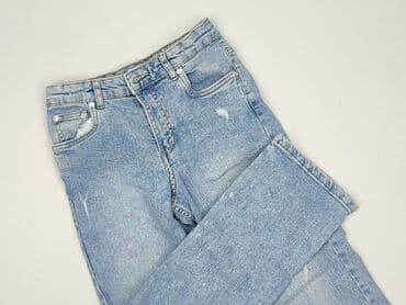 sinsay jeansy denim: Spodnie jeansowe, Sinsay, 10 lat, 140, stan - Bardzo dobry — 1