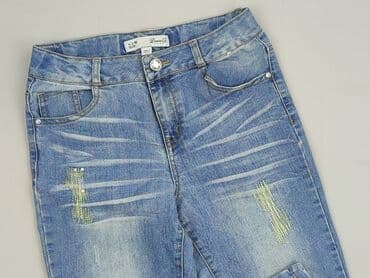 Spodnie jeansowe, DenimCo, 12 lat, 152, stan - Bardzo dobry