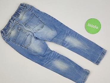jeansy trf: Spodnie jeansowe, F&F, 3-4 lat, 104, stan - Bardzo dobry — 3