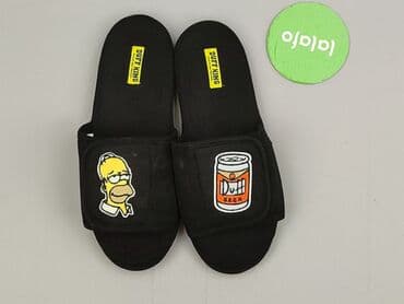 klapki z futerkiem primark: Klapki męskie, rozmiar 44 — 2