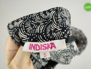 legginsy wzorzyste: Indigo, Spodnie damskie, rozmiar S — 4