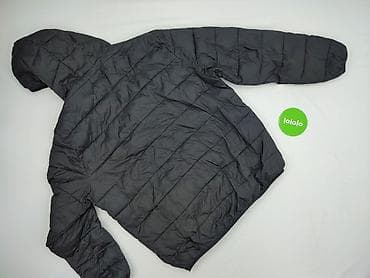 botki nessi: Męska pikowana kurtka z kapturem CLEVE, rozmiar XXL - Typ: lekka — 3