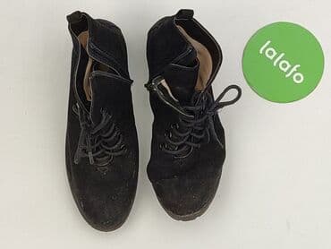 botki wiosenne do sukienki: H&M, Botki damskie, 37, stan - Dobry — 2