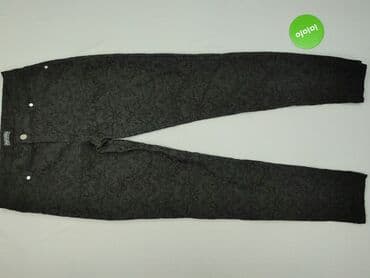 Material trousers for women, size S (EU 36) — 2