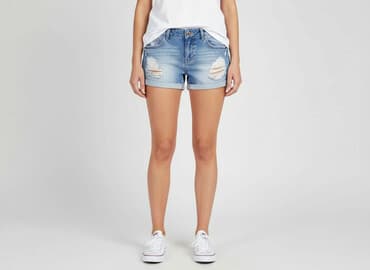 spodenki cargo damskie bershka: Bershka, Szorty damskie, rozmiar M — 7