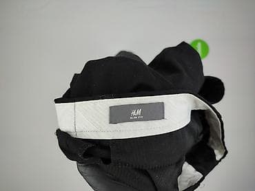 vrs basic jeans: H&M, Spodnie garniturowe dla mężczyzn, rozmiar M — 4
