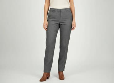 kapcie ars: Spodnie materiałowe damskie, rozmiar XL — 7