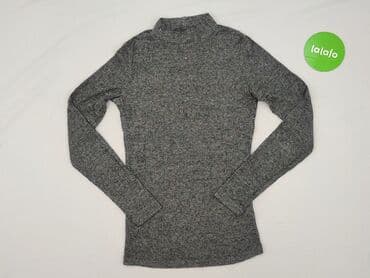 sweter z bufiastymi rękawami: Golf damski, rozmiar S — 2