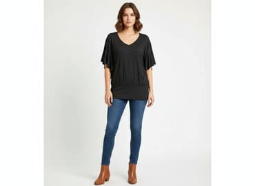 bluzka z asymetrycznym dekoltem: Sukienka damska, rozmiar S — 6