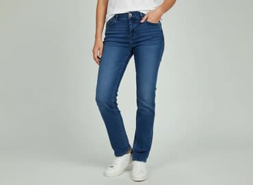 jeansy cropped damskie: Esmara, Jeansy damskie, rozmiar M — 7