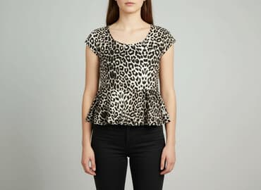 bluzy z motywem zwierzęcym: Women's blouse, size S — 1