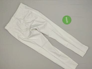 biale trampki ck: Spodnie materiałowe damskie, rozmiar S — 3