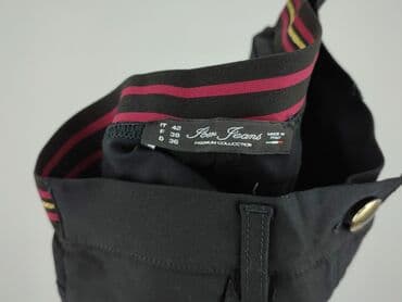 czarne szerokie jeansy: Jeansy damskie, rozmiar M — 4